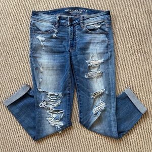 American Eagle cropped jegging
